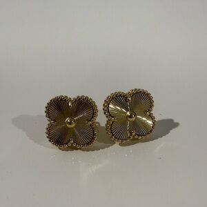 Clover Earrings - Real 925 Silver